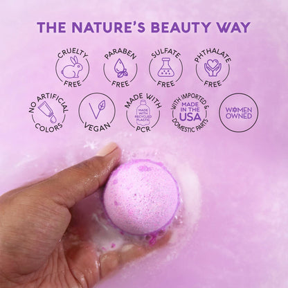 Nature's Beauty Bath Bomb Gift Set Multi-Pack, 17.5 oz |10 ct ea (2 Pack)