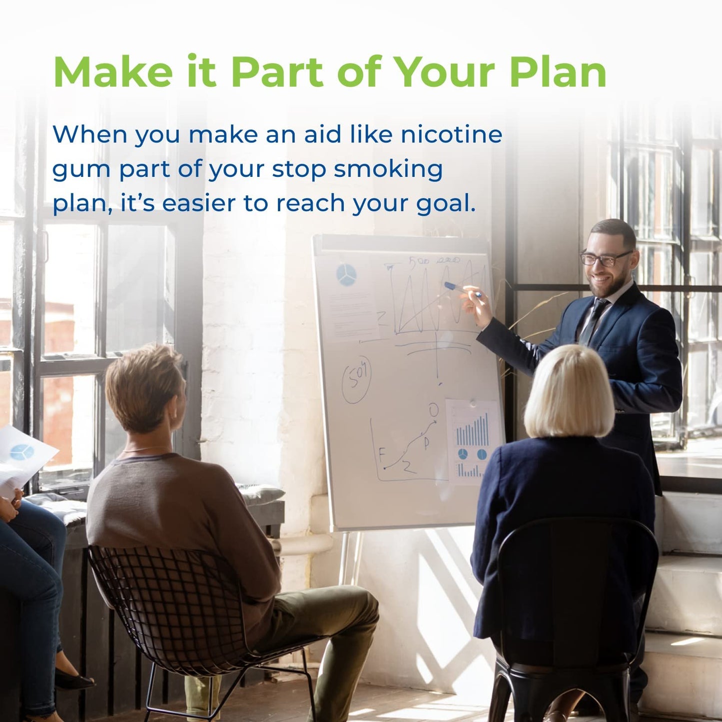 Rite Aid Nicotine Gum, Original Flavor, 2 mg - 110 Count | Quit Smoking Aid | Nicotine Replacement Gum | Stop Smoking Aids That Work | Chewing Gum to Help You Quit Smoking | Nicotine Gum