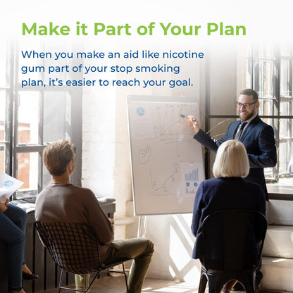 Rite Aid Nicotine Gum, Original Flavor, 2 mg - 110 Count | Quit Smoking Aid | Nicotine Replacement Gum | Stop Smoking Aids That Work | Chewing Gum to Help You Quit Smoking | Nicotine Gum