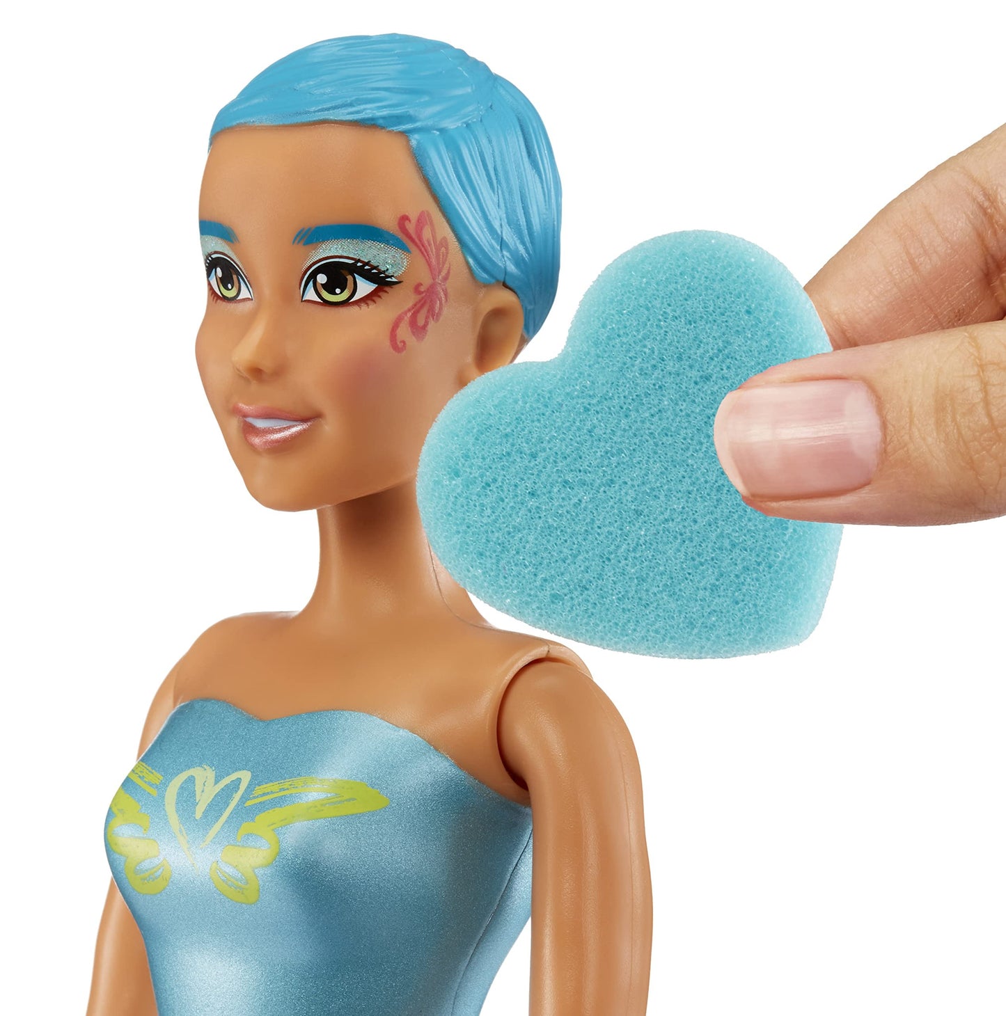 Dream Ella 582397EUC MGA's Colour Change Surprise Fairies Series 2-DREAMELLA Fashion Doll with Teal Wings, Accessories, & Hair-11.5"/29.2cm-Collectable-Gift for Kids Ages 3+