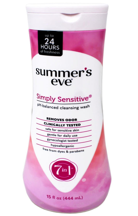 Summer's Eve Feminine Wash Sensitive Skin 15 oz (Pack of 9)