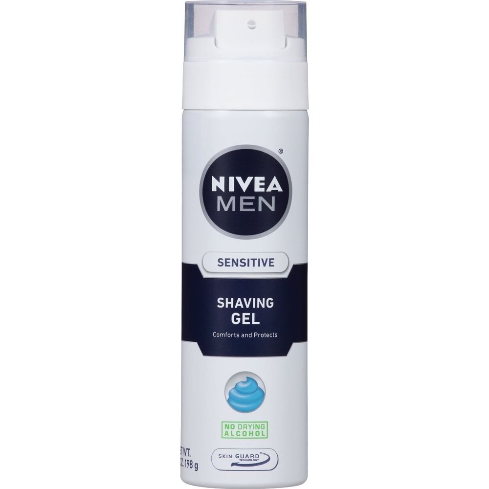 Nivea Mens Shave Gel Sens, 7 Ounce