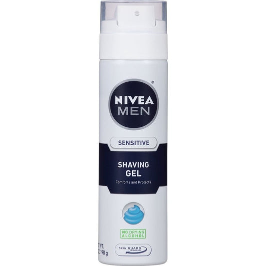 Nivea Mens Shave Gel Sens, 7 Ounce