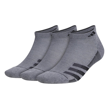 adidas Men's Superlite Stripe 3 Low Cut Socks (3-Pair)