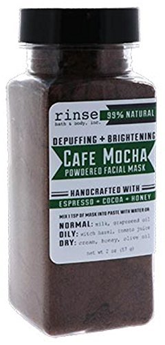 RINSE BATH & BODY CO Café Mocha Powdered Facial Mask, 2 OZ