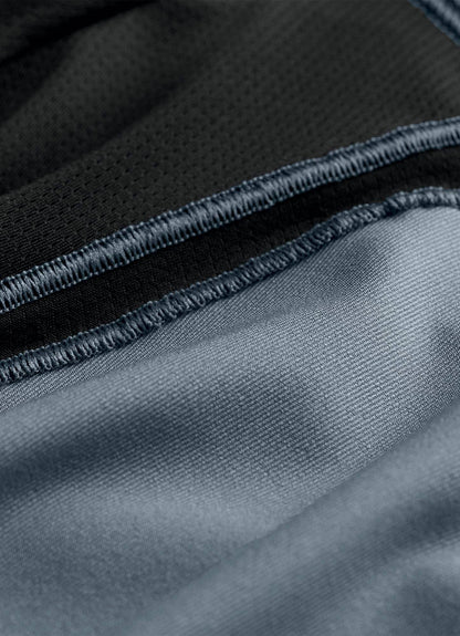 Jockey Men's Underwear Chafe Proof Pouch Microfiber 6" Boxer Brief - 3 Pack, Bright Aqua/Iron Grey/Blue Jay, M