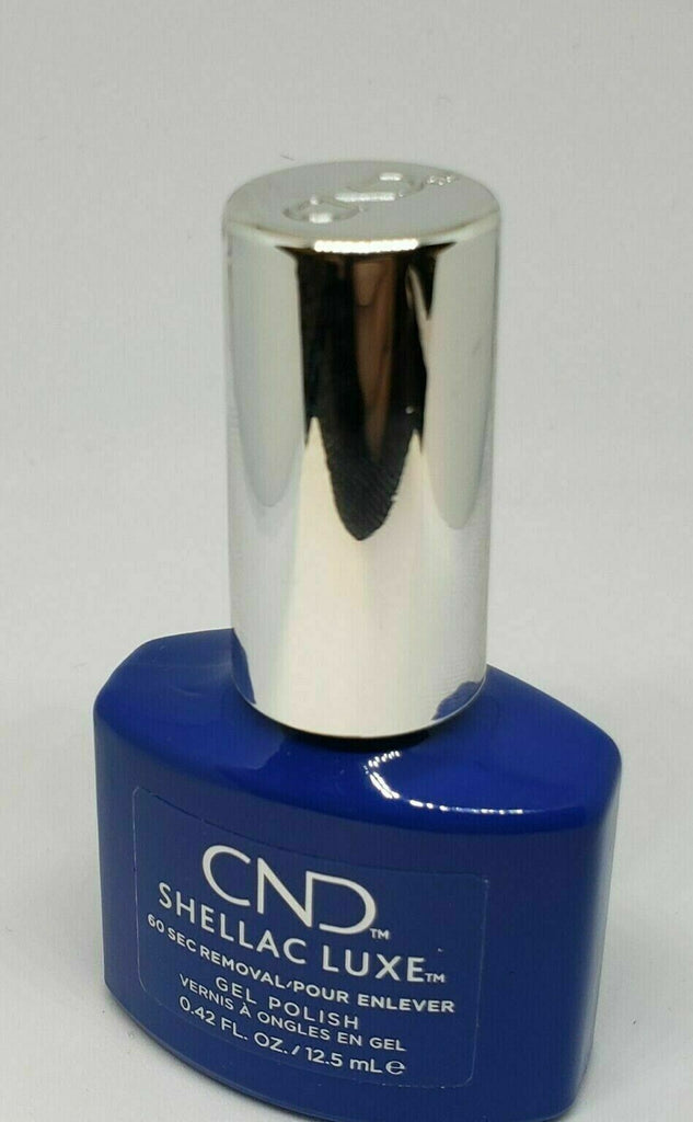 CND Shellac Luxe 60 Second Removal GEL POLISH - Amazing  Blue Eyeshadow #238