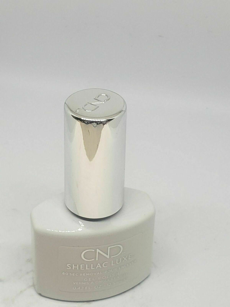 CND Shellac Luxe 60 Second Removal GEL POLISH - Amazing Luxury Studio White #151