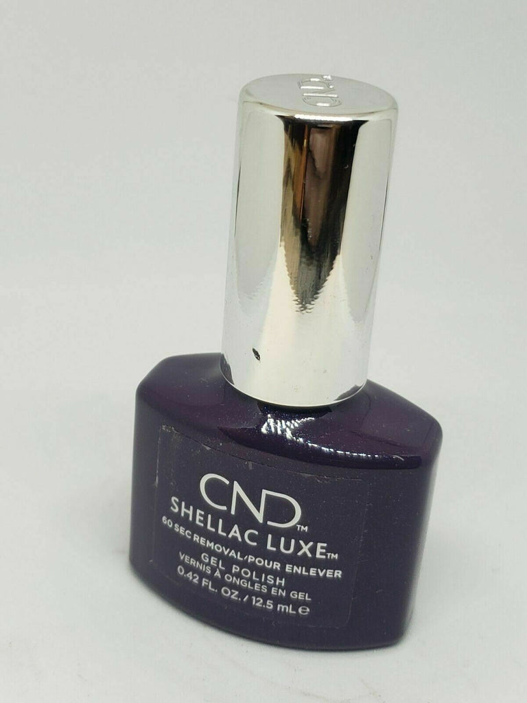 CND Shellac Luxe 60 Second Removal GEL POLISH - Amazing  Eternal Midnight #254