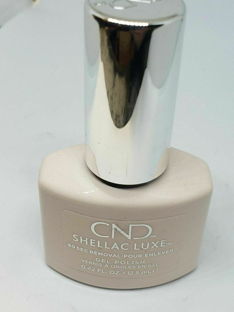 CND Shellac Luxe 60 Second Removal GEL POLISH - Amazing Satin Slippers #297