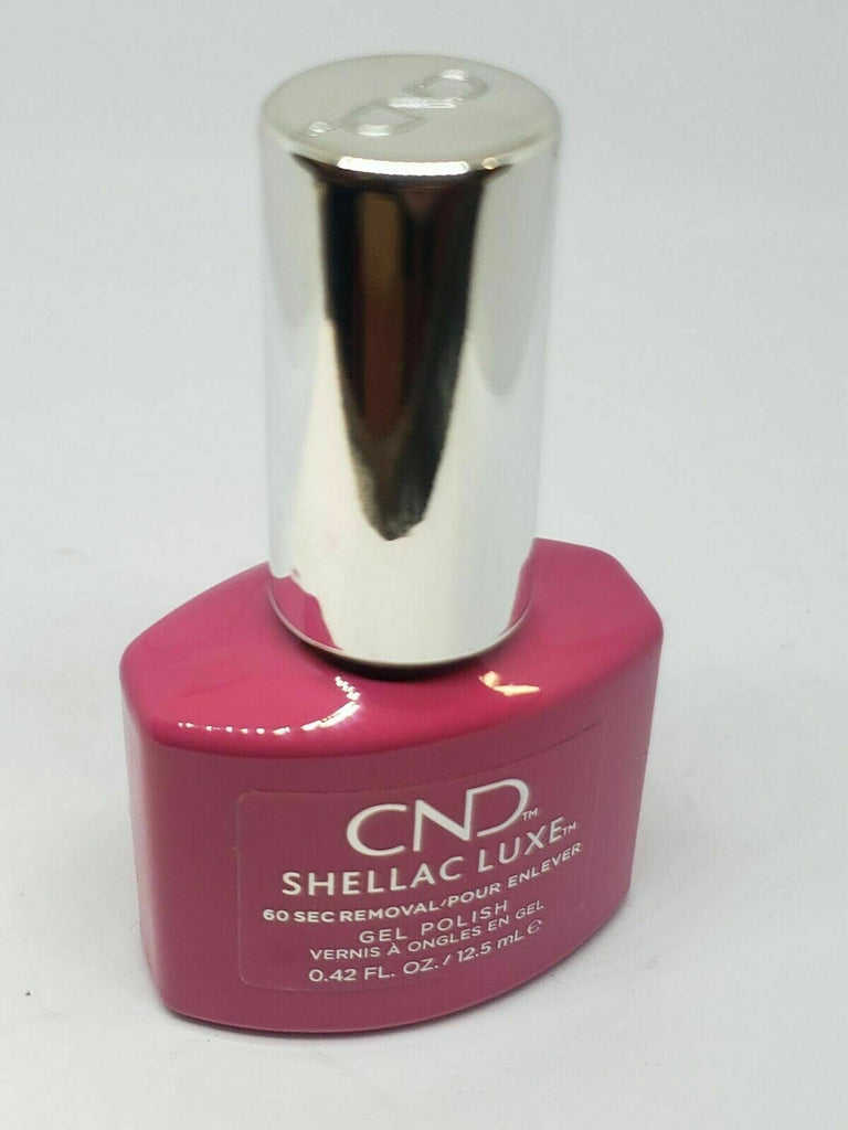 CND Shellac Luxe 60 Second Removal GEL POLISH - Amazing Hot Pop Pink #121