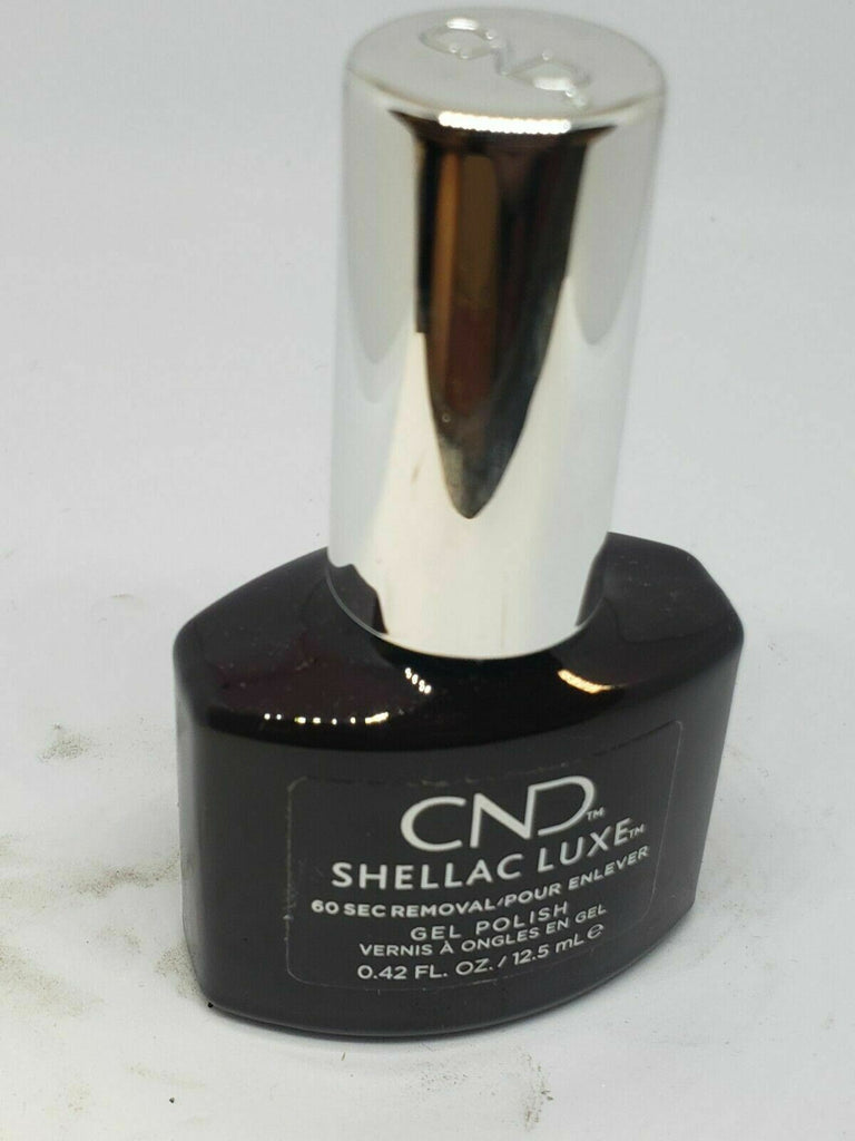 CND Shellac Luxe 60 Second Removal GEL POLISH - Amazing Luxury Black Cherry #304